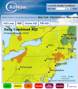 Bad Air Quality Day