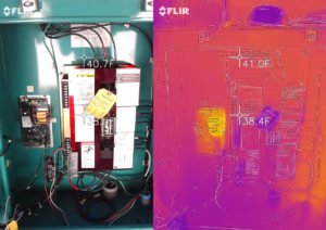 P3 Generator Services - Infrared Scanning Image