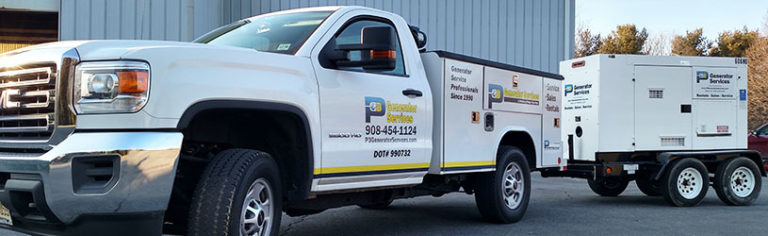 P3 Service Truck with Generator Rental