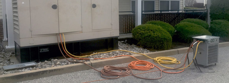 Load Bank Test at Commercial Generator